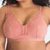Leading Lady Lucille Wirefree Lace Trim Comfort Bralette 5072 -Freya Fashion Shop leading lady lea001 5072 gs