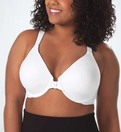 Leading Lady Brigitte Full Figure Front Close Racerback Bra 5415 -Freya Fashion Shop leading lady lea001 5415 cs2