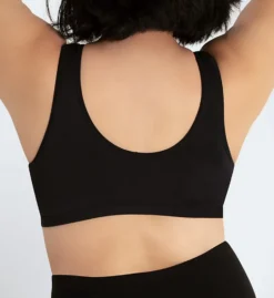 Leading Lady Charlene Crossover Mesh Trim Wireless Bralette 5511 -Freya Fashion Shop leading lady lea001 5511 bs