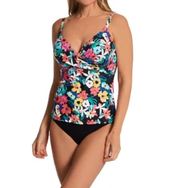 Leilani Waikiki Garden Gemini Tankini Swim Top J720270 -Freya Fashion Shop leilani lei01 j720270 cs1