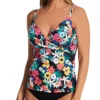 Leilani Waikiki Garden Gemini Tankini Swim Top J720270 -Freya Fashion Shop leilani lei01 j720270 gs