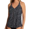 Leilani Hamptons Dot Racer Back Plunge Tankini Swim Top J720363 -Freya Fashion Shop leilani lei01 j720363 gs