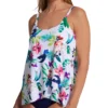 Leilani Sunshine Floral Cape Town Tankini Swim Top J721458 -Freya Fashion Shop leilani lei01 j721458 gs