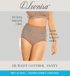 Leonisa Hi-Waist Control Panty 012841 -Freya Fashion Shop leonisa leo001 012841 cs4