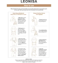 Leonisa Undetectable Padded Butt Lift Shaper Short 012889 -Freya Fashion Shop leonisa leo001 012889 cs6