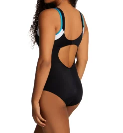 Leonisa Color Block One Piece Slimming Swimsuit 190698B -Freya Fashion Shop leonisa leo001 190698b bs