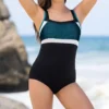 Leonisa Color Block One Piece Slimming Swimsuit 190698B -Freya Fashion Shop leonisa leo001 190698b gs