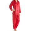 Linda Hartman Classic Hart Long Sleeve Silk PJ Set 51021 -Freya Fashion Shop linda hartman liha01 51021 gs