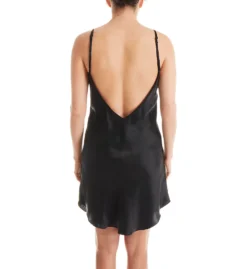 Linda Hartman Classic Hart Low Back Silk Charmeuse Chemise 51024 -Freya Fashion Shop linda hartman liha01 51024 bs