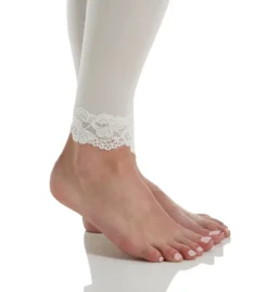 Linda Hartman Silk Knit Legging With Lace Waistband And Cuff 774025 -Freya Fashion Shop linda hartman liha01 774025 cs1