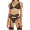 LoveMoi Tiffany Bra, Garter & Thong 3-Pc Set LOV1054 -Freya Fashion Shop lovemoi lmoi01 lov1054 gs
