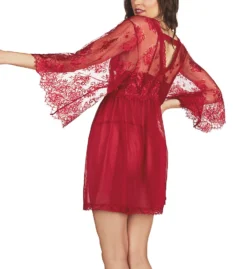 LoveMoi Celine Robe, Bralette & Thong 3-Pc Set LOV1350 -Freya Fashion Shop lovemoi lmoi01 lov1350 bs