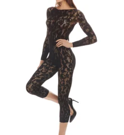 LoveMoi Floral Romance Long Sleeve Body Stocking LOV504 -Freya Fashion Shop lovemoi lmoi01 lov504 cs1