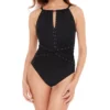 MagicSuit Riveted Diana One Piece Swimsuit 6014310 -Freya Fashion Shop magicsuit mags01 6014310 gs