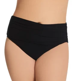 MagicSuit Plus Size Shirred Jersey Brief Swim Bottom 608059W -Freya Fashion Shop magicsuit mags01 608059w fs
