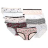 Maidenform Girl Hipster 100% Cotton Panty - 9 Pack 1269 -Freya Fashion Shop maidenform girl maig01 1269 gs