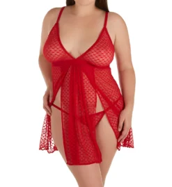 Mapale Babydoll With Matching G-String 7353 -Freya Fashion Shop mapale map001 7353 cs6