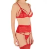 Mapale Three Piece Set With Garter Belt And G-String 8561 -Freya Fashion Shop mapale map001 8561 gs