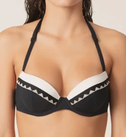 Marie Jo Gina Deep Plunge Padded Swim Top 1001316 -Freya Fashion Shop marie jo mjo01 1001316 cs2