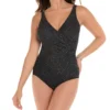 Miraclesuit Must Haves Pin Point Oceanus One Piece Swimsuit 6518588 -Freya Fashion Shop miraclesuit mira01 6518588 gs
