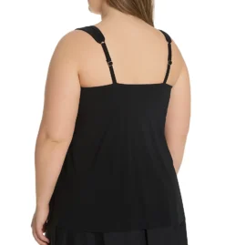Miraclesuit Plus Size Razzle Dazzle Underwire Tankini Swim Top 6518826 -Freya Fashion Shop miraclesuit mira01 6518826 bs