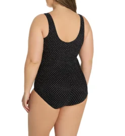 Miraclesuit Plus Size Pin Point Oceanus One Piece Swimsuit 6518988 -Freya Fashion Shop miraclesuit mira01 6518988 bs