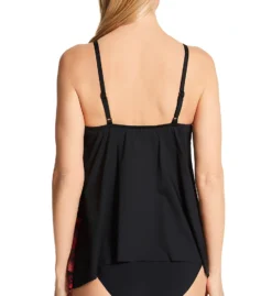 Miraclesuit Poppy Peephole Tankini Swim Top 6531460 -Freya Fashion Shop miraclesuit mira01 6531460 bs