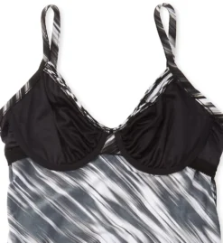 Miraclesuit Warp Speed Love Knot Tankini Swim Top 6537447 -Freya Fashion Shop miraclesuit mira01 6537447 cs6