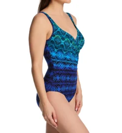 Miraclesuit Ocean Ombre It's A Wrap One Piece Swimsuit 6537580 -Freya Fashion Shop miraclesuit mira01 6537580 fs