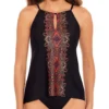 Miraclesuit Kashmir Peephole Tankini Swim Top 6537760