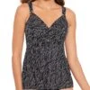 Miraclesuit Bronze Age Plunge Tankini Swim Top 6540102 -Freya Fashion Shop miraclesuit mira01 6540102 gs