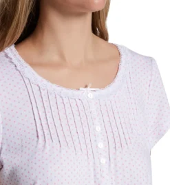 Miss Elaine Cottonessa Short Sleeve Short Gown 234823 -Freya Fashion Shop miss elaine miss01 234823 cs2