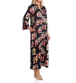 N By Natori Geisha Caftan PC0072 -Freya Fashion Shop n by natori nn01 pc0072 fs