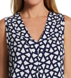 N By Natori Soho Geo Tank Gown PC3117 -Freya Fashion Shop n by natori nn01 pc3117 cs1