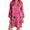 N By Natori Imperial Dragon Mandarin Sleepshirt QC2069 -Freya Fashion Shop n by natori nn01 qc2069 gs
