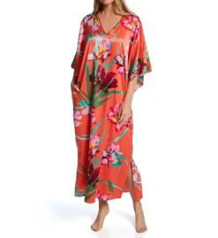 N By Natori Water Lily Butterfly Caftan RC0039