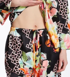 N By Natori Camellia Mandarin PJ Set RC6012 -Freya Fashion Shop n by natori nn01 rc6012 cs2