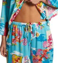 N By Natori Pacifica V-Neck PJ Set RC6040 -Freya Fashion Shop n by natori nn01 rc6040 cs2
