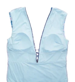 Nanette Lepore Lavender Trails Priya Plunge One Piece Swimsuit L010813N -Freya Fashion Shop nanette lepore nan01 l010813n cs1