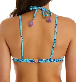 Nanette Lepore Porcelain Floral Francesca Fix Tri Swim Top L0T0749N -Freya Fashion Shop nanette lepore nan01 l0t0749n bs