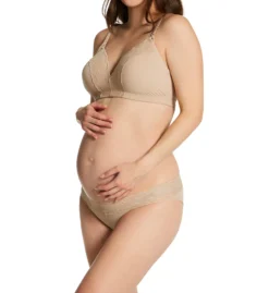 Natori Bliss Perfection Wireless Contour Nursing Bra 760154 -Freya Fashion Shop natori nat001 760154 cs3