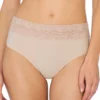 Natori Bliss Perfection One Size High Rise Thong 771092 -Freya Fashion Shop natori nat001 771092 gs