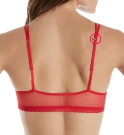 OnGossamer Shadow Mesh Front Close Push Up Bra G4180 -Freya Fashion Shop ongossamer ong001 g4180 bs