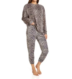 Onzie Boyfriend Leopard Print Sweatshirt 3792 -Freya Fashion Shop onzie onz001 3792 cs1