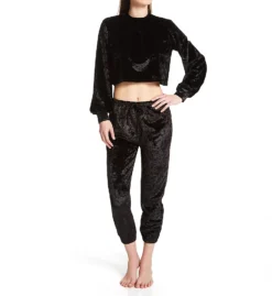Onzie Long Sleeve Velvet Crop Top 3823 -Freya Fashion Shop onzie onz001 3823 cs1