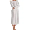 P-Jamas Isabel Smocked Long Sleeve Nightgown Isabel -Freya Fashion Shop p jamas pj001 isabel gs