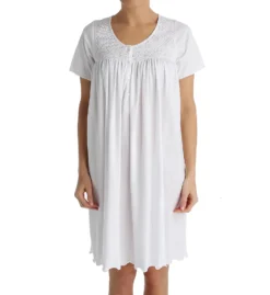 P-Jamas Heirlooms Short Sleeve Gown Nina -Freya Fashion Shop p jamas pj001 nina fs