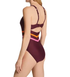 Panache Kira Active Balconnet One Piece Swimsuit SW1385 -Freya Fashion Shop panache pana01 sw1385 bs