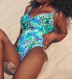 Panache Cape Verde Balconnet One Piece Swimsuit SW1660 -Freya Fashion Shop panache pana01 sw1660 cs1