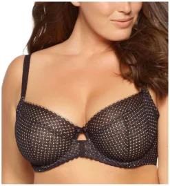Paramour By Felina Dahlia 4-Section Geo Lace Bra 115048 -Freya Fashion Shop paramour by felina felp01 115048 cs3